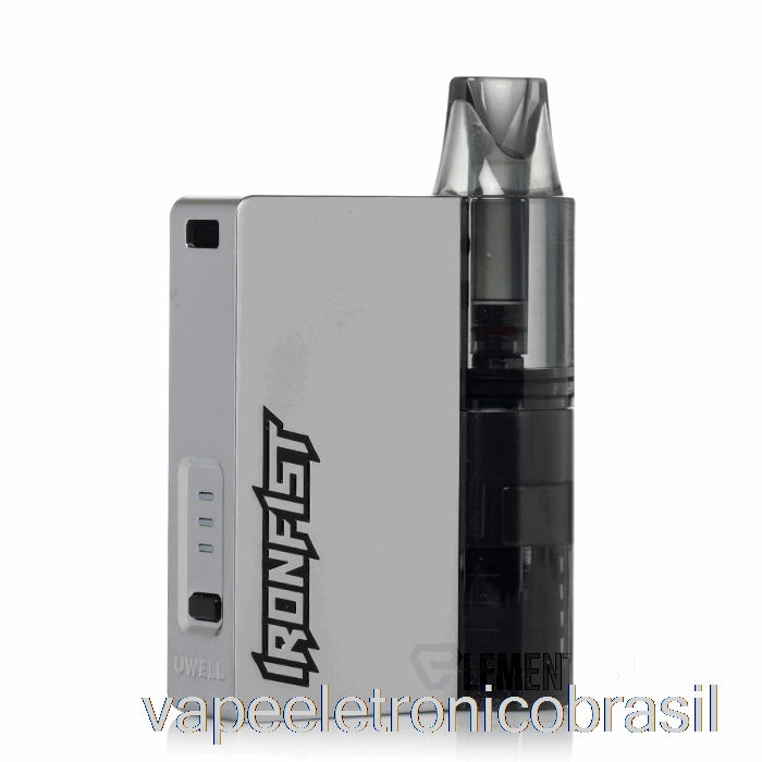 Vape Vaporesso Uwell Caliburn & Ironfist L 16w Pod System Metálico Prata